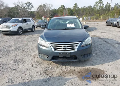 2013 Nissan Sentra Sv z USA, uszkodzony, nr VIN 3N1AB7AP2DL683382